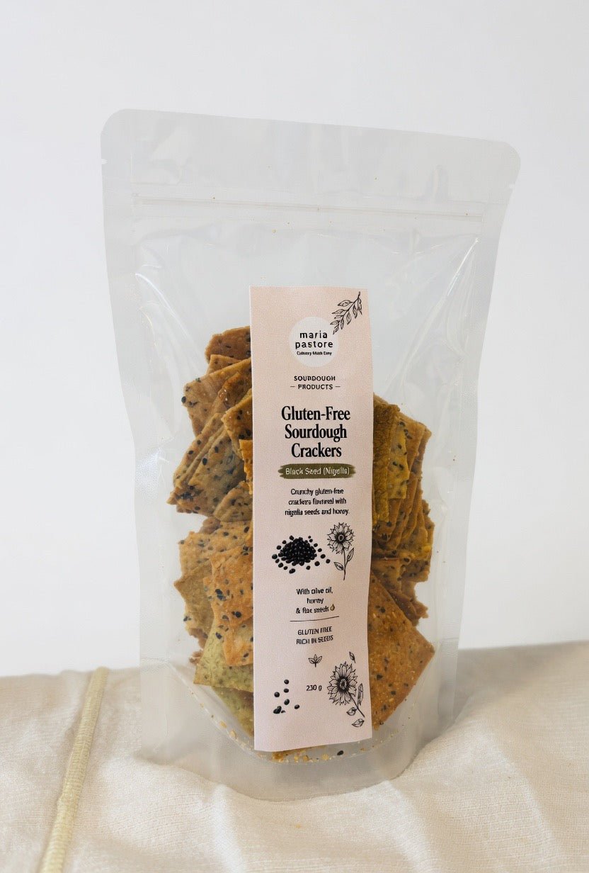 Gluten-free Sourdough Crackers (230gm)