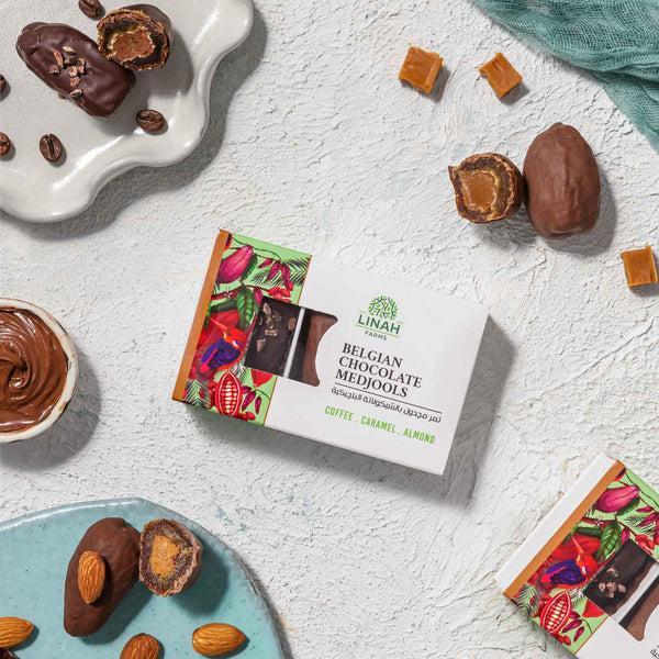 Belgian Chocolate Medjools 3 Piece Pack