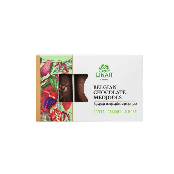 Belgian Chocolate Medjools 3 Piece Pack