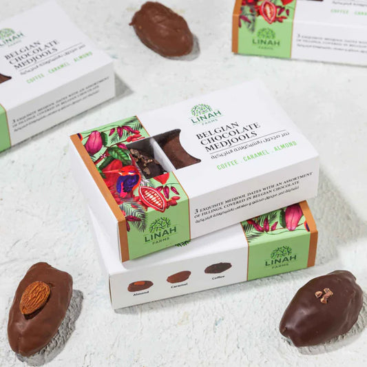 Belgian Chocolate Medjools 3 Piece Pack